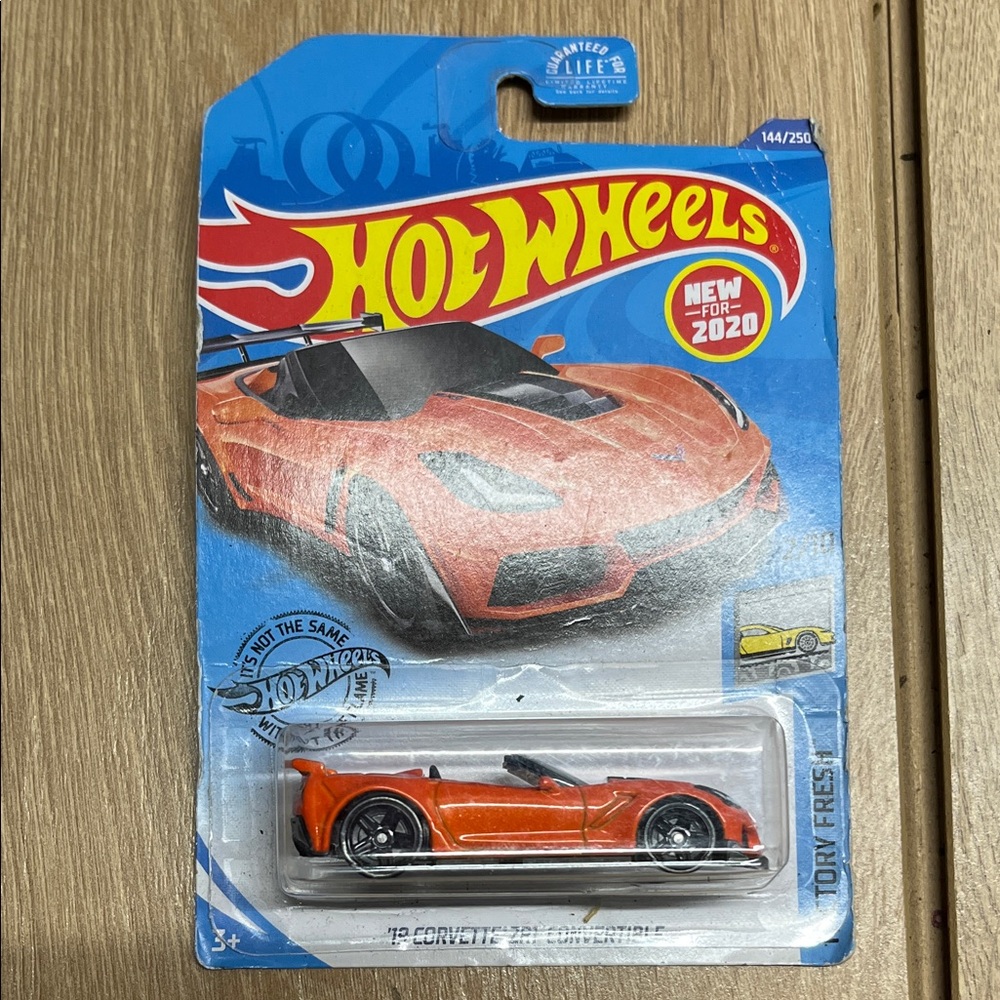 Hot Wheels Orange Sports Car Toy